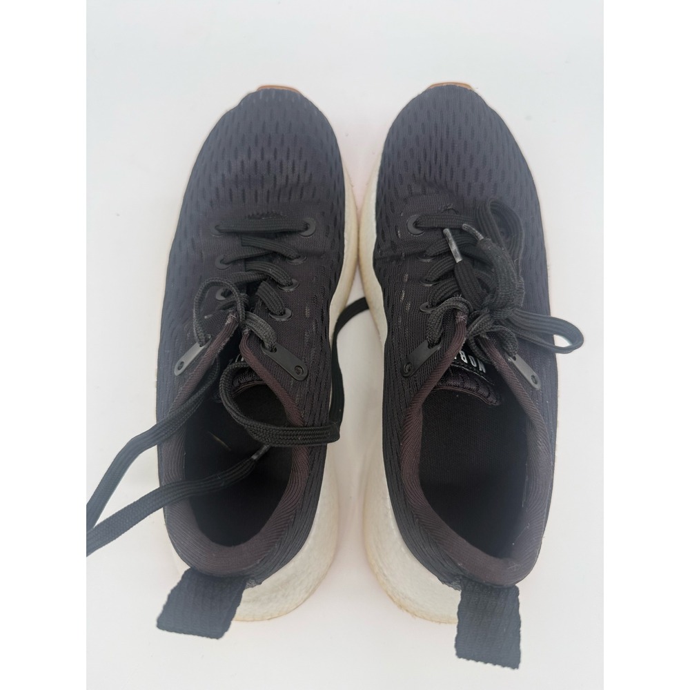 NOBULL Mesh Runner Black White Gum Sole Running Training Shoes Womens 7.5 - Picture 3 of 5